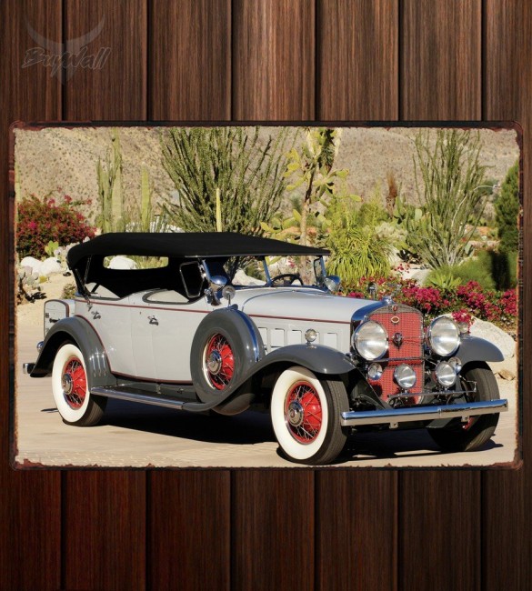 Металлическая табличка Cadillac V16 452 452-A Dual Cowl Sport Phaeton Металлическая табличка Cadillac V16 452 452-A Dual Cowl Sport Phaeton